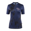 Women's MTB Jersey - Short Sleeve, French Navy Bleached, hi-res