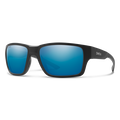 Outback, Matte Black + ChromaPop Polarized Blue Mirror Lens, hi-res