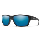 Outback, Matte Black + ChromaPop Polarized Blue Mirror Lens, hi-res
