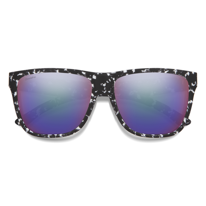 Lowdown XL 2, Matte Black Marble + ChromaPop Polarized Violet Mirror Lens, hi-res