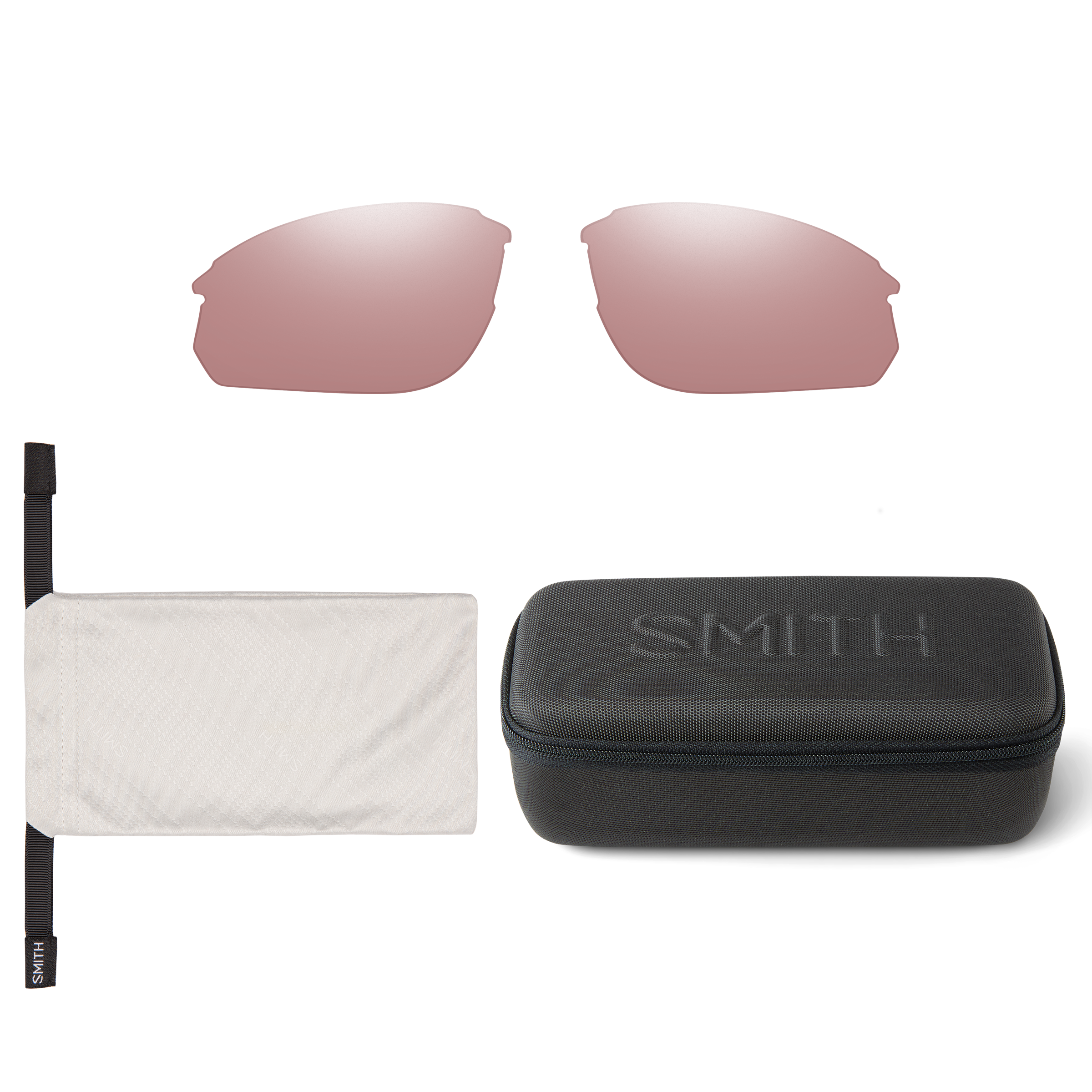 Black/Gray/Size 71-15-125 Smith Optics Parallel D-Max Premium Performance Rimless Polarized Outdoor Sunglasses/Eyewear 