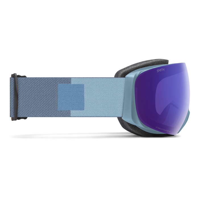 I/O MAG S Low Bridge Fit, Glacier + ChromaPop™ Everyday Violet Mirror, hi-res