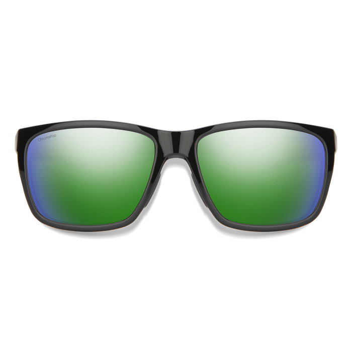Longfin, Black + ChromaPop Polarized Green Mirror Lens, hi-res