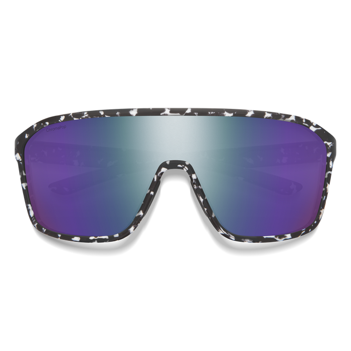 Boomtown, Matte Black Marble + ChromaPop Polarized Violet Mirror Lens, hi-res