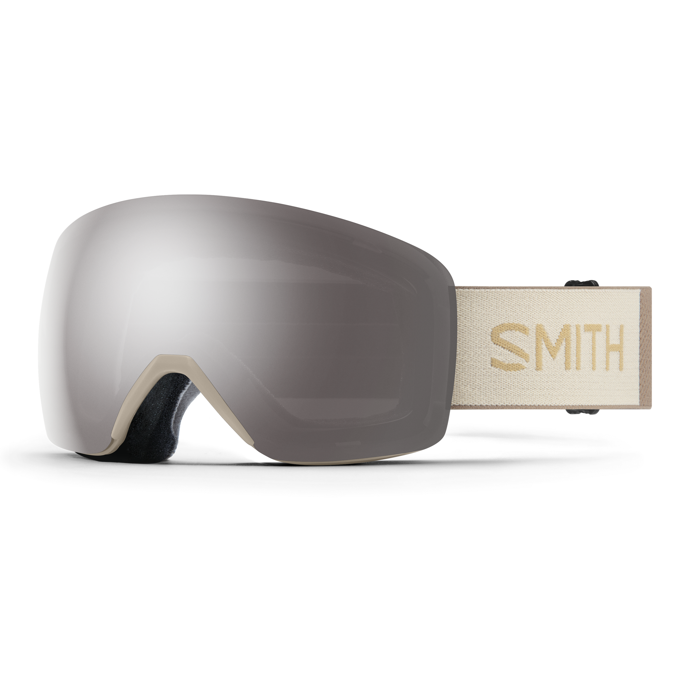 Smith Optics MTB M ChromaPop Snow/Sun BLACK Mirror Lens googles 