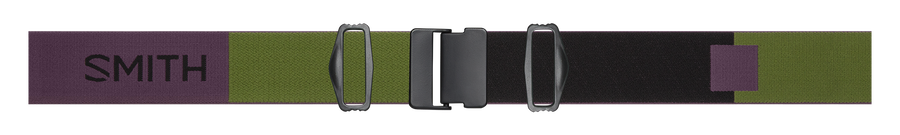 I/O MAG XL Low Bridge Fit, Amethyst Colorblock + ChromaPop Everyday Green Mirror Lens, strap