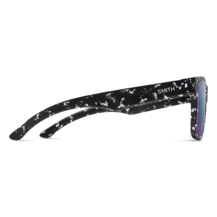 Lowdown 2, Matte Black Marble + ChromaPop Polarized Violet Mirror Lens, hi-res