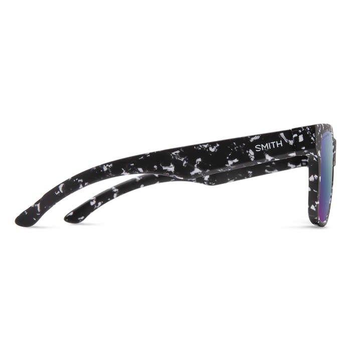Lowdown 2, Matte Black Marble + ChromaPop Polarized Violet Mirror Lens, hi-res