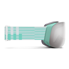 4D MAG S, Iceberg Sport Stripes + ChromaPop Sun Platinum Mirror Lens, hi-res