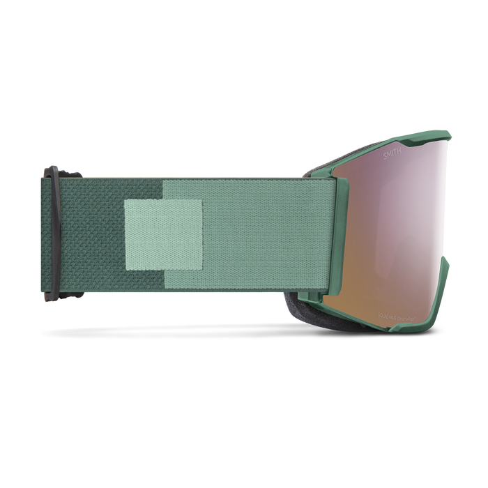 Squad MAG Low Bridge Fit, Alpine Green + ChromaPop Everyday Rose Gold Mirror Lens, hi-res
