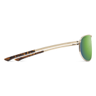 Serpico Slim 2, Gold + ChromaPop Polarized Green Mirror Lens, hi-res
