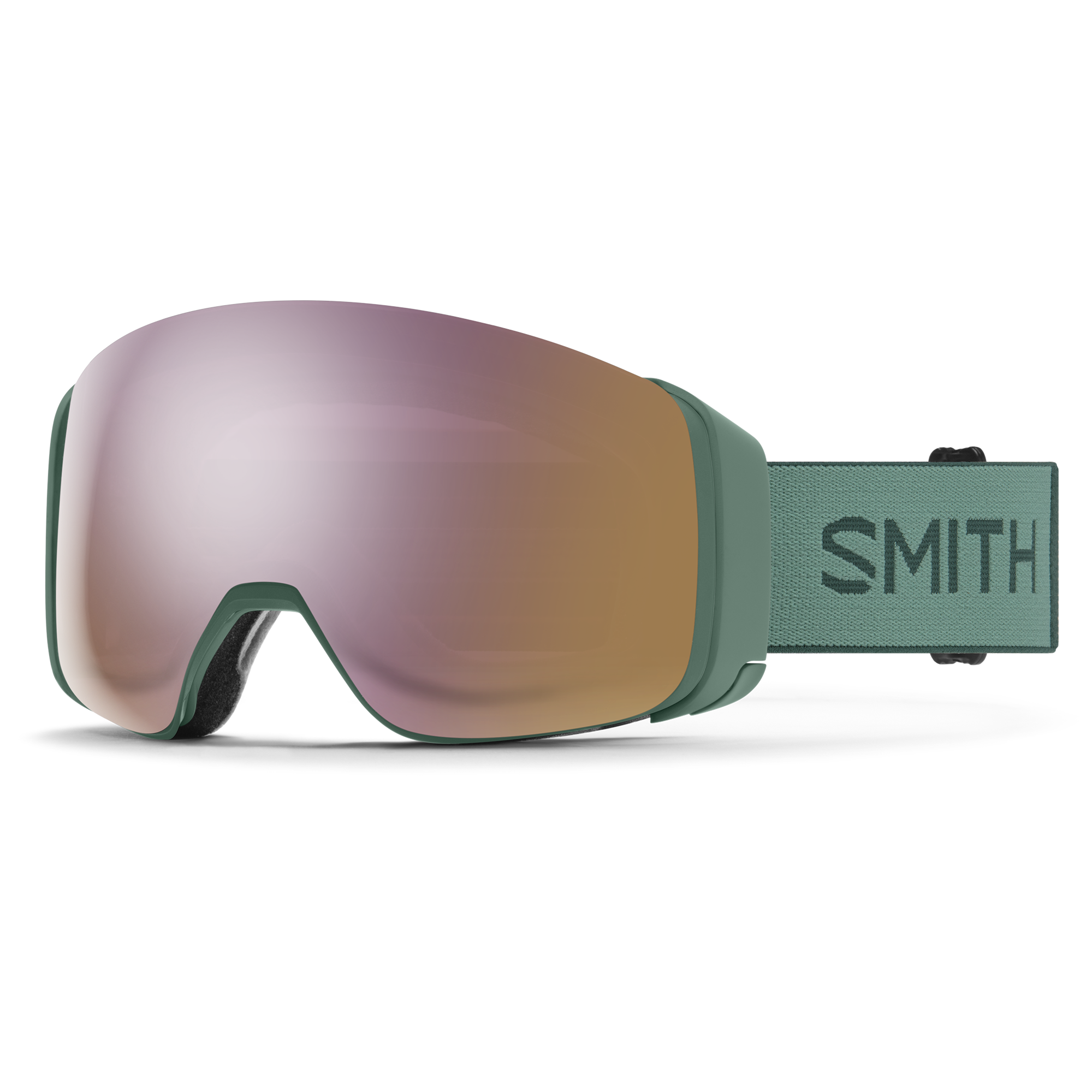 SMITH OPTICS I/OX Ski Snowboardbrille Moss Surplus ChromaPOP Platinum Mirror Sun NEU 