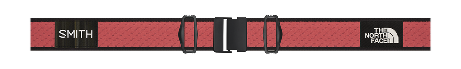 4D MAG, TNF Red x Smith + ChromaPop Sun Black Lens, strap