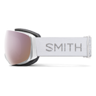 I/O MAG S Low Bridge Fit, White Chunky Knit + ChromaPop Everyday Rose Gold Mirror Lens, hi-res