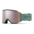 Squad XL Low Bridge Fit, Alpine Green + ChromaPop Everyday Rose Gold Mirror Lens, hi-res