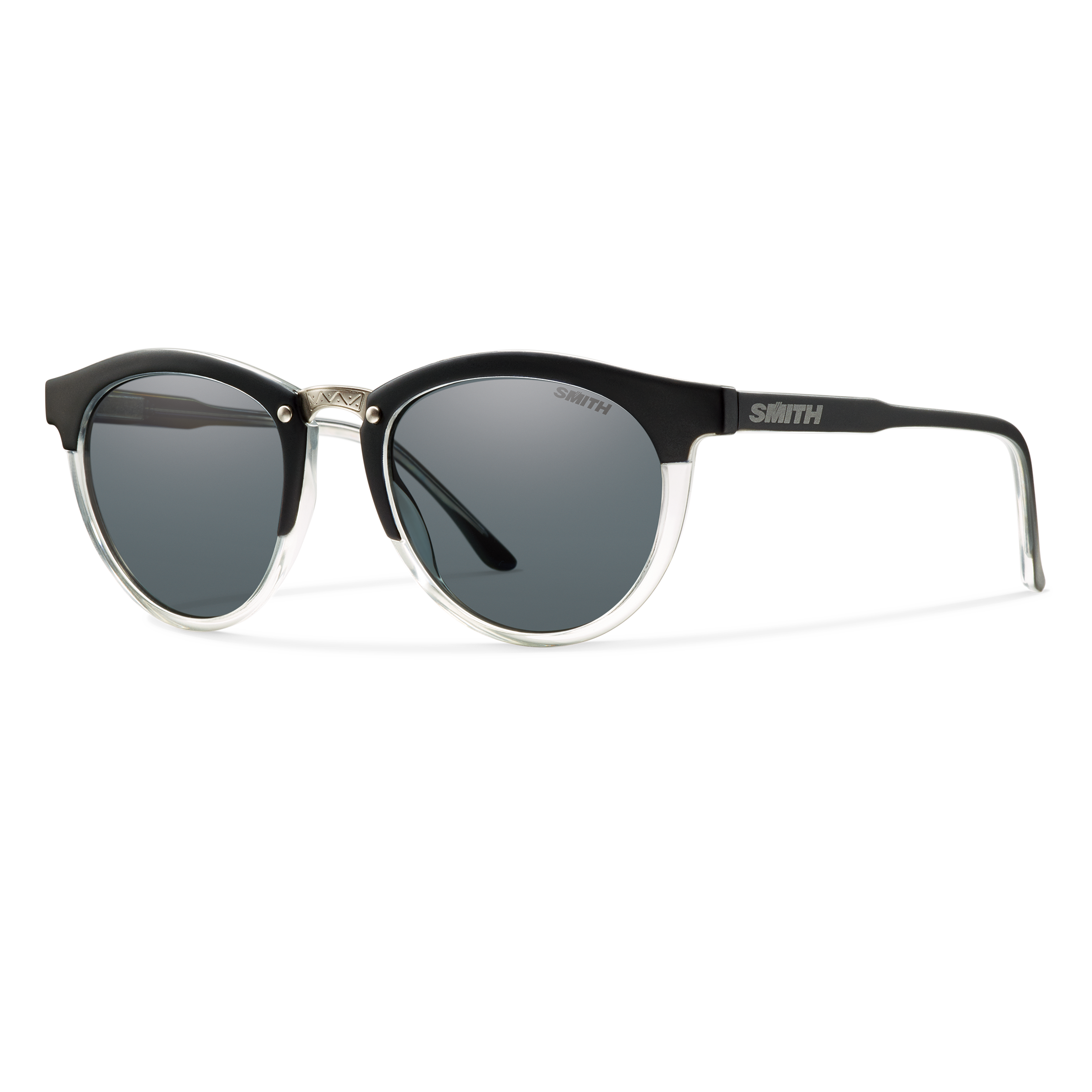 Smith Optics Womens Questa Archive Sunglasses/Eyewear Small/Medium Matte Black Crystal/Gray 