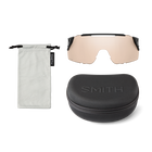 Attack MAG MTB, Matte Black + ChromaPop Red Mirror Lens, hi-res