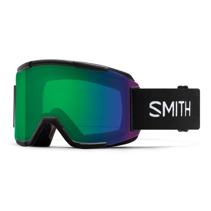 2002年春 Smith Squad XL Snowboard Goggle Black ChromaPop Everyday Green  Mirror 並行輸入品 通販