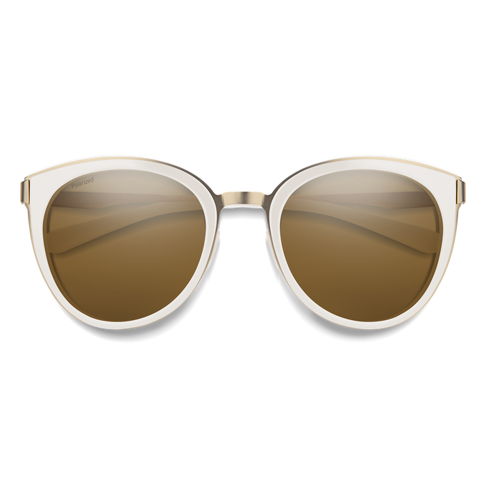 Smith Optics Somerset Sunglasses White Gold - Polarized Brown - Heavyglare