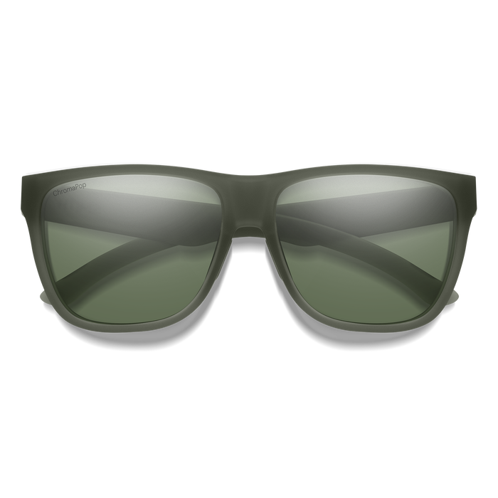 Lowdown XL 2, Matte Moss Crystal + ChromaPop Polarized Gray Green Lens, hi-res