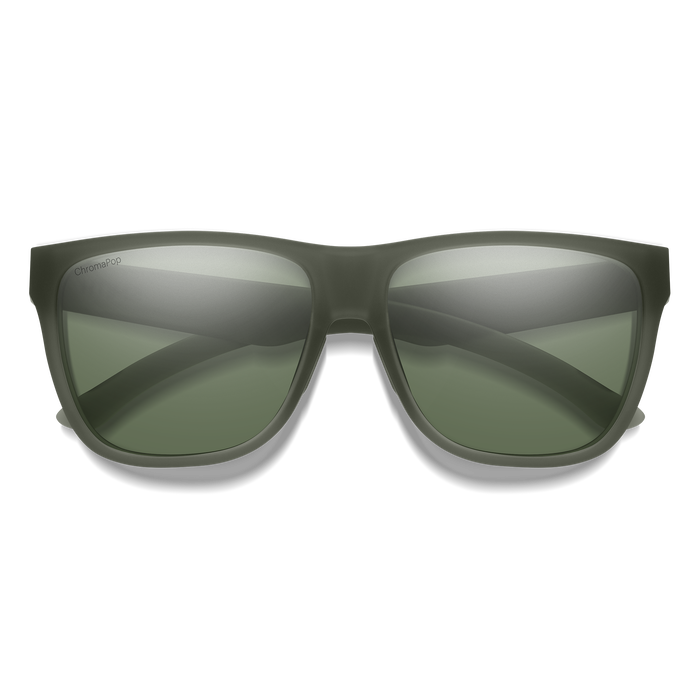 Lowdown XL 2, Matte Moss Crystal + ChromaPop Polarized Gray Green Lens, hi-res