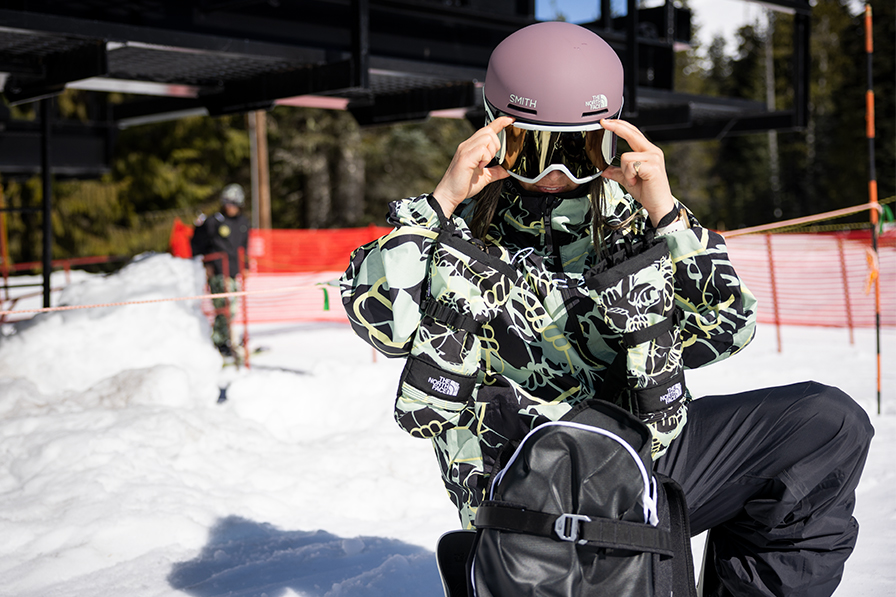 Smith x TNF Code Helmet